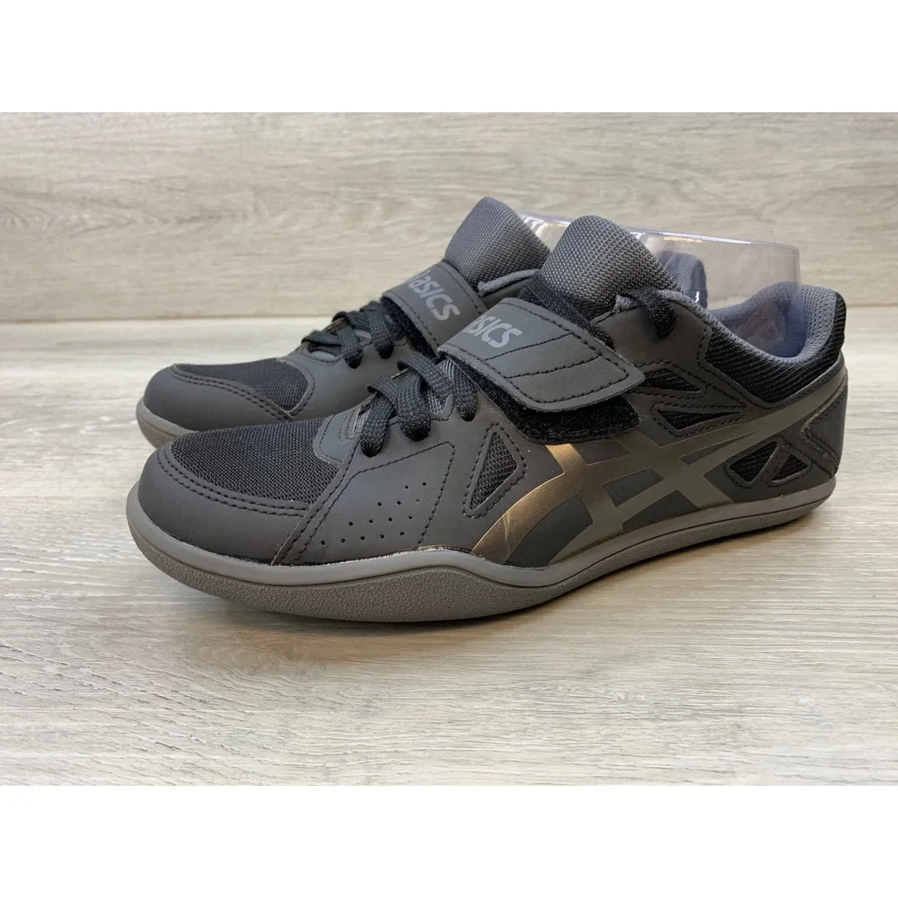Asics Matcontrol Wrestling Shoes Black Gunmetal Men's 6.5 Athletic Shoes